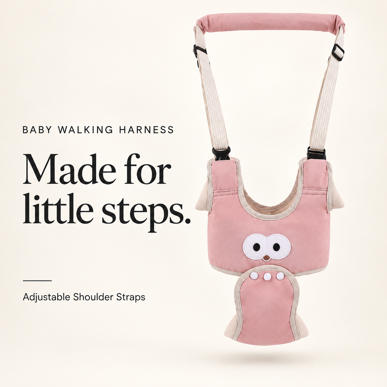 Selected Pink Daynori walking harness product visual